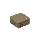 未来工業　ＰＶＫボックス　中形四角　浅型　ノック付　ライトブラウン　ＰＶＫ－ＡＮＬＢ