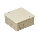 未来工業　ＰＶＫボックス　中形四角　深型　ノック付　ミルキーホワイト　ＰＶＫ－ＢＮＭ