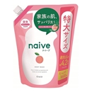 ナイーブ　ボディソープ　液体タイプ　桃の葉エキス配合　詰替用　特大サイズ　１６００ｍＬ