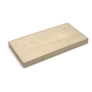 シナ彫刻材　角材　小　約幅１００×長さ２０２×厚さ１５ｍｍ