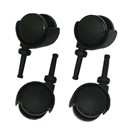 e－RACK　[イーラック]　共通キャスター　ブラック　４個入