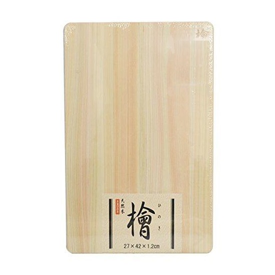 日光ひのき　檜　薄型まな板　２７×４２×厚１.２ｃｍ