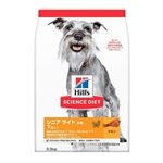 サイエンス・ダイエット　シニア　ライト　７歳以上　小粒　肥満傾向の高齢犬用　チキン　３.３ｋｇ