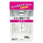 消臭力　クリアビーズ　イオン消臭プラス　無香料　つめかえ用　２８０ｇ