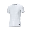 クレーターメッシュ　半袖シャツ　ＬＬ　ホワイト