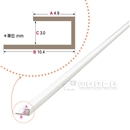 コの字ジョイナー　１８２０ｍｍ