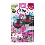 消臭力　クルマ用　クリップタイプ　フローラル　２個セット