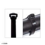 ヘラマンタイトン　Ｚタイ（66ナイロン耐熱・耐候）黒　１００本