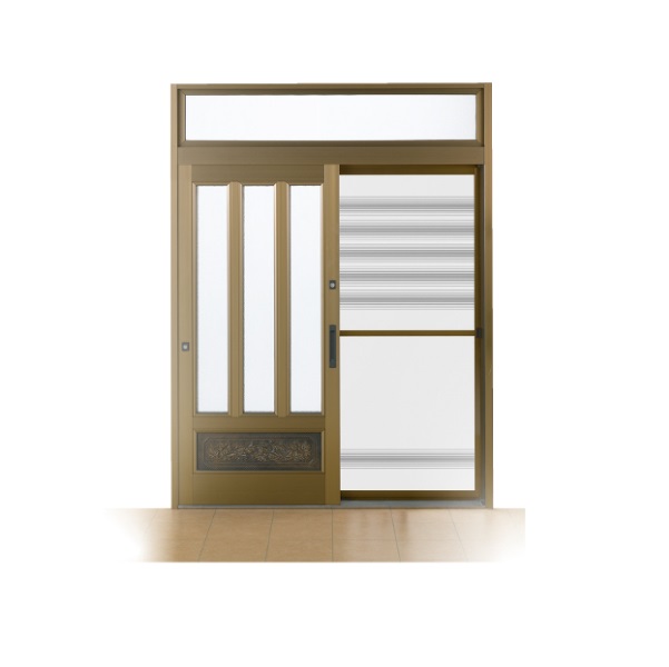 川口技研　引戸用網戸　玄関引戸専用アミド　ＧＯＡ－３Ｂ（関西間）