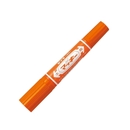 ゼブラ　油性マーカー　ハイマッキー　オレンジ