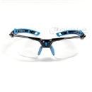 トラスコ　二眼型セーフティグラス　フレーム青色　ＴＳＧ－９９０１－Ｂ－Ｈ