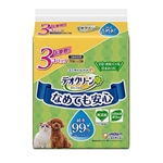デオクリーン 純水99% ウェットティッシュ つめかえ用 70枚×3個