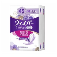 ウィスパ－　うすさら安心　尿ケアパッド　４５ＣＣ　２２ｃｍ　２２枚