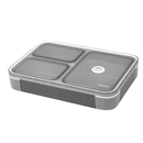 薄型弁当箱　フードマン　６００ｍL　クリアライトグレー