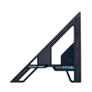 ７８１０８　丸ノコガイド定規　トライアングルＡＬ　１５ｃｍ