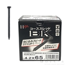 コーススレッドＢＫ　４．２×６５ｍｍ　半ネジ　約３００本入
