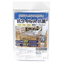 抗ウイルス抗菌　透明テーブルカバー　１枚入　約１２０×１５０ｃｍ