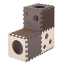 ニャんとしても研ぎたい　爪が研げるジョイントマット　１４枚組