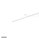 ステンレスバネ線　ＳＵＳ３０４　１.０Φ×１ｍ