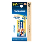 パナソニック　アルカリ乾電池　エボルタ　９Ｖ角形　１本パック