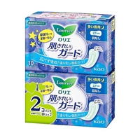 ロリエ　肌きれいガード　多い夜用　羽なし　２７ｃｍ　１０コ入×２コパック