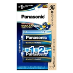 パナソニック　アルカリ乾電池　エボルタネオ　単１形　２本パック