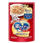 銀のスプーン　パウチ　旨ほぐし仕立て　まぐろ入りかつお　６０ｇ