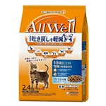 オールウェル 10歳以上 腎臓の健康維持用 フィッシュ味 挽き小魚とささみフリーズドライパウダー入り 2.4kg