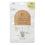 靴下サプリ まるでこたつ レッグウォーマー グレー フリー