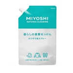 ミヨシ　暮らしの重曹せっけん　エリそで泡スプレー　つめかえ用　６００ｍＬ