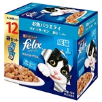 フィリックス　成猫　１歳から　やわらかグリル　お魚バラエティ　１２袋入