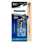 パナソニック　アルカリ乾電池　エボルタネオ　９Ｖ角形　１本パック
