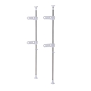 ポーリッシュ　突っ張り式物干し　ベランダ用　組立式　ＰＳ－２０