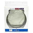 ステンレスミラー　丸型　３００ミリ　ポール式　ブラウン