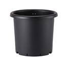 菊鉢　９号　ブラック