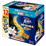 フィリックス　我慢できない隠し味ゼリー　お魚バラエティ　１２袋入