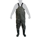 ナイロン胴付きウエーダー　グリーン　２６.０ｃｍ　＃８９７２