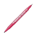 ゼブラ　油性マーカー　マッキー 極細　ピンク