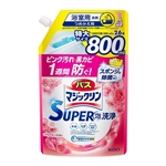 バスマジックリン　ＳＵＰＥＲ泡洗浄　アロマローズの香り　つめかえ用　特大　８００ｍＬ