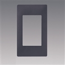 パナソニック　アドバンスシリーズ　スイッチプレート　１連用　マットグレー　WTA7101HK