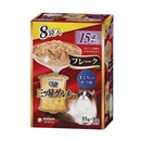 銀のスプーン　三ツ星グルメ　パウチ　フレーク　１５歳頃から　まぐろ入りかつお　８袋入