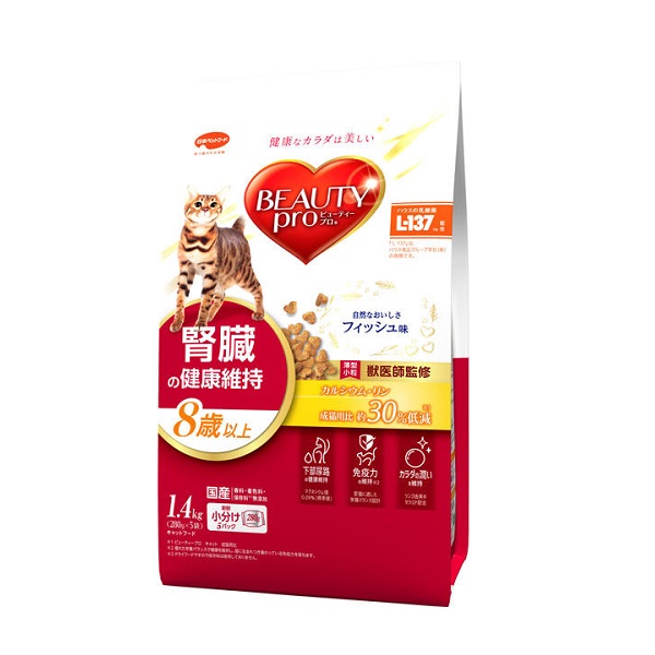 ビューティープロ　キャット　腎臓の健康維持　８歳以上　１.４ｋｇ
