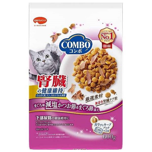 コンボキャット　腎臓の健康維持　まぐろ味　減塩かつお節＆まぐろ節添え　６００ｇ
