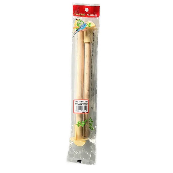 エクセル　キャップ付き止まり木　Ｍ　２本