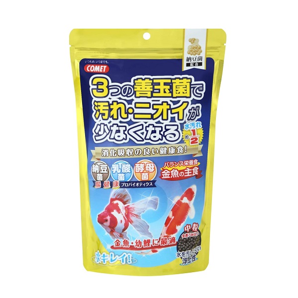 コメット　金魚の主食　納豆菌　中粒　４３０ｇ