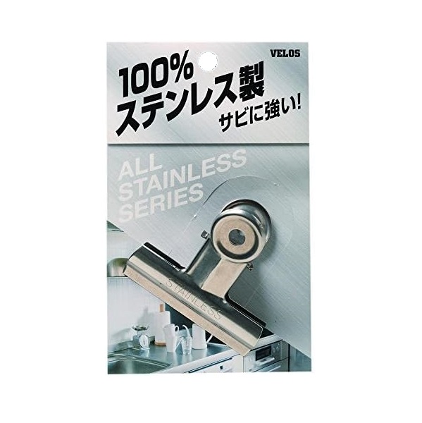 ベロス　ステンレス　小目玉クリップ　２Ｐ　ＳТＣー３０２