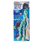 ドギーマン かみかみ歯ピカ 爆噛み遊びコットンロープ S