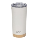バリスタリッチ　真空蓋付タンブラー ５５０ オフホワイト　ＨＣー１２１１