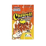 ドギーマン ホワイデント Chewell ヤギミルク ササミロール ツイスト ミニ 6本