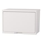 FLAP BOX（フラップボックス）　ホワイト　約幅60×奥37×高41.5cm